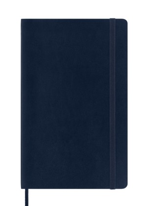 Блокнот Moleskine CLASSIC DOUBLE Large х2мм (синий)