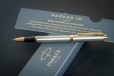 Ручка роллер Parker IM Metal Core Brushed Metal GT